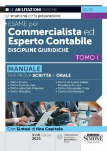 Esame per Commercialista ed Esperto Contabile - Discipline Giuridiche - Tomo I - 61/2A