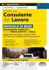 Esame per Consulente del Lavoro - Manuale di base - 62