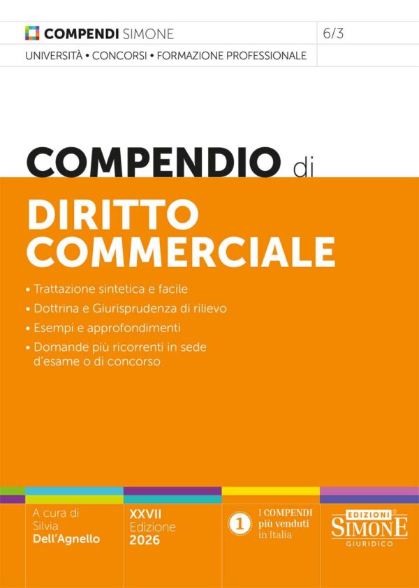 Compendio di Diritto Commerciale - 6/3