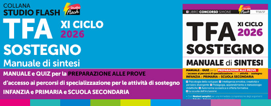 TFA XI Ciclo 2026 Sostegno – Manuale di sintesi
