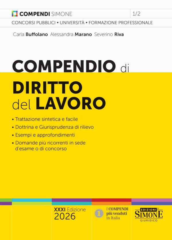 Compendio di Diritto del Lavoro - 1/2