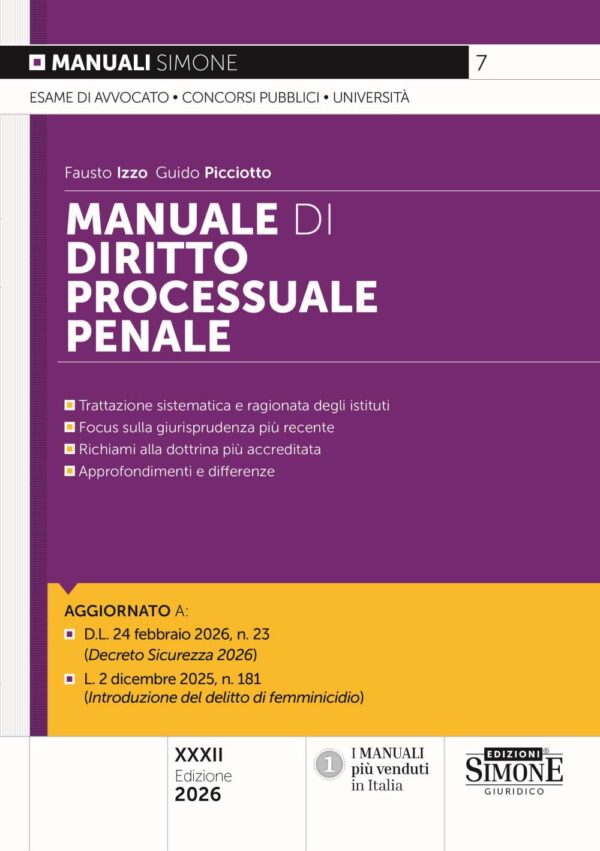 Manuale di Diritto Processuale Penale - 7