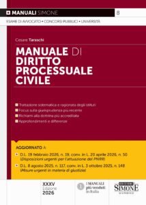 Manuale di Diritto Processuale Civile - 8