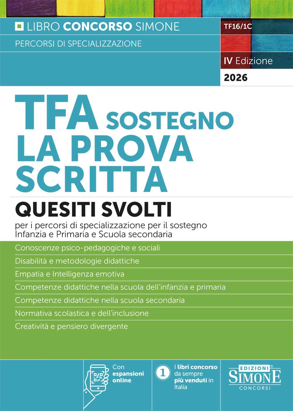 vtf16_1c TFA sostegno La prova scritta. Quesiti svolti - TF16/1C - immagine 1