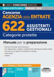 Manuale Concorso Agenzia delle Entrate 622 Assistenti Gestionali Categorie protette 2026