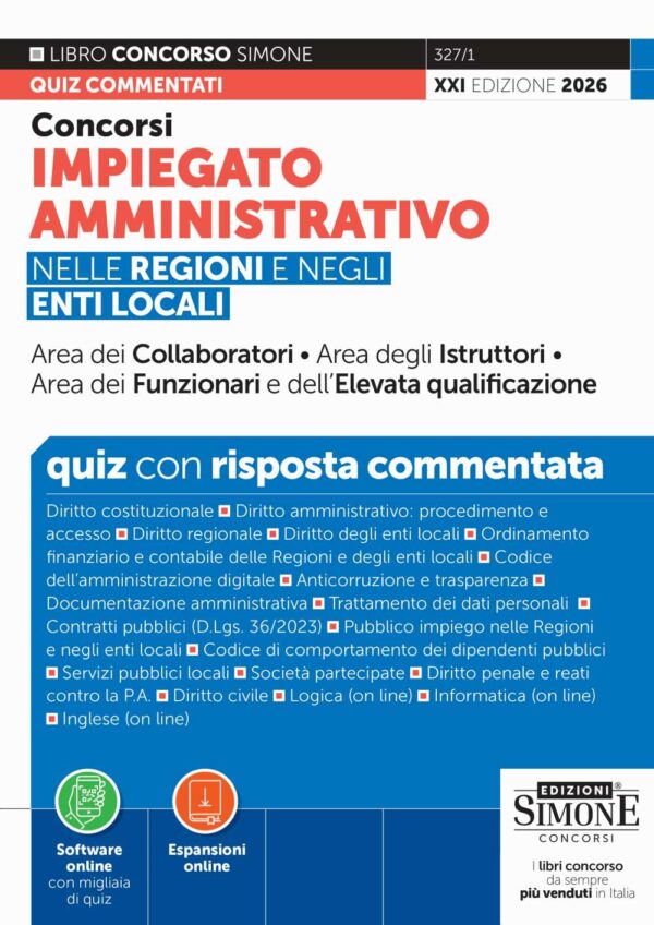 Quiz concorsi Enti Locali 2026