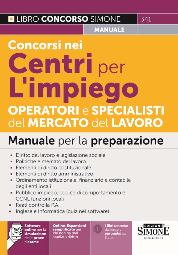 Concorsi nei Centri per l'impiego - Operatori e Specialisti del Mercato del Lavoro - Manuale