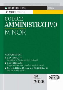 Codice Amministrativo Minor - 506/2