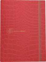 Agenda Legale 2027 Croco Red con App Agenda Legale PRO - 751/CROCO RED