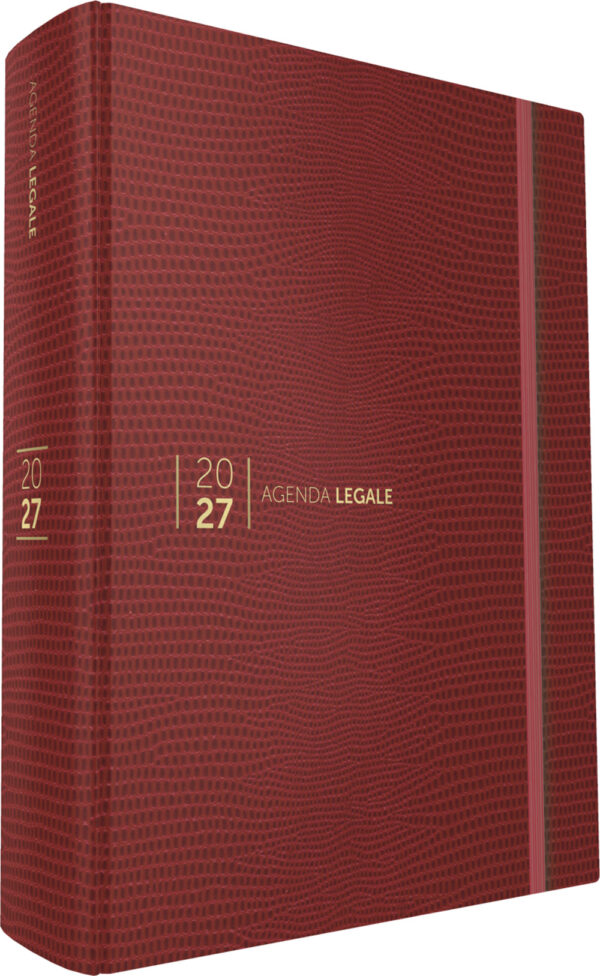 Agenda Legale 2027 Lizard Rossa con App Agenda Legale PRO - 751/LIZARD ROSSA