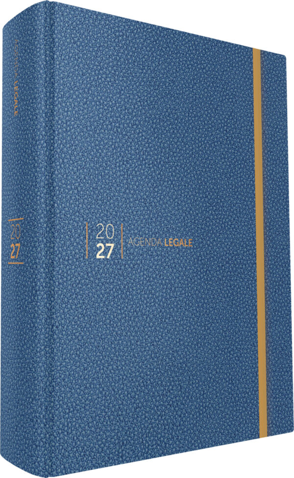 Agenda Legale 2027 Ostra Blue con App Agenda Legale PRO - 751/OSTRA BLUE