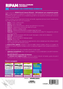 Concorso RIPAM Piccoli Comuni 178 posti - 36 Funzionari con competenze giuridiche - Manuale - 328/PC1