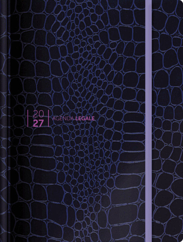 agenda legale 2027 per avvocati viola croco purple