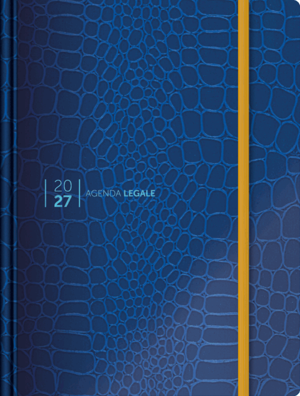 agenda legale 2027 per avvocati croco blue