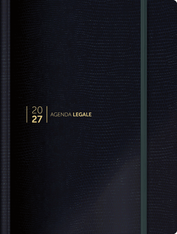 agenda legale 2027 per avvocati lizard blu