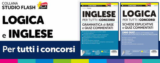 Inglese e logica concorsi pubblici Studio Flash manuali di sintesi