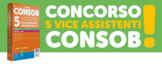 Manuale concorso CONSOB vice assistenti