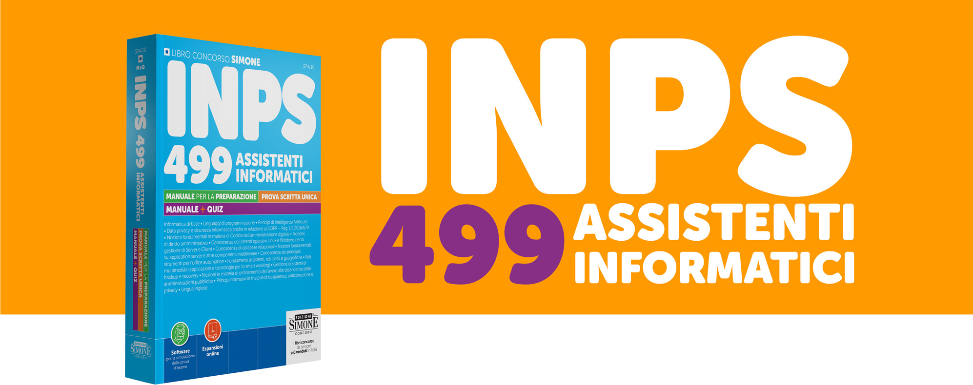 Manuale concorso INPS assistenti informatici 2026