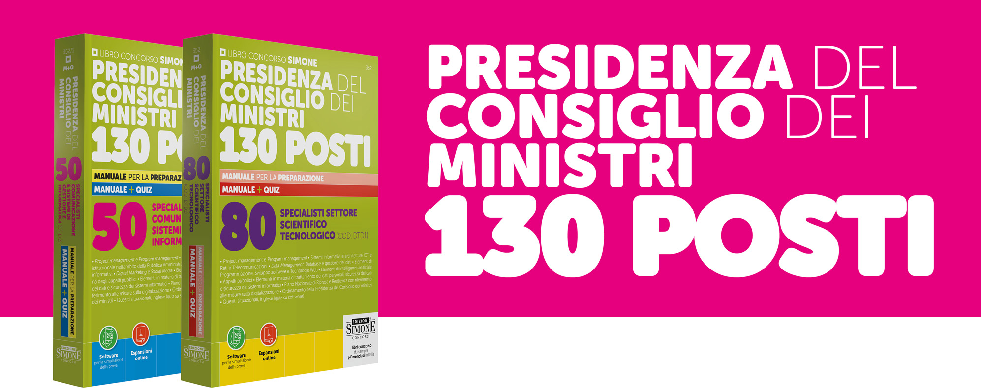 Concorso Presidenza del Consiglio dei Ministri – 130 Posti
