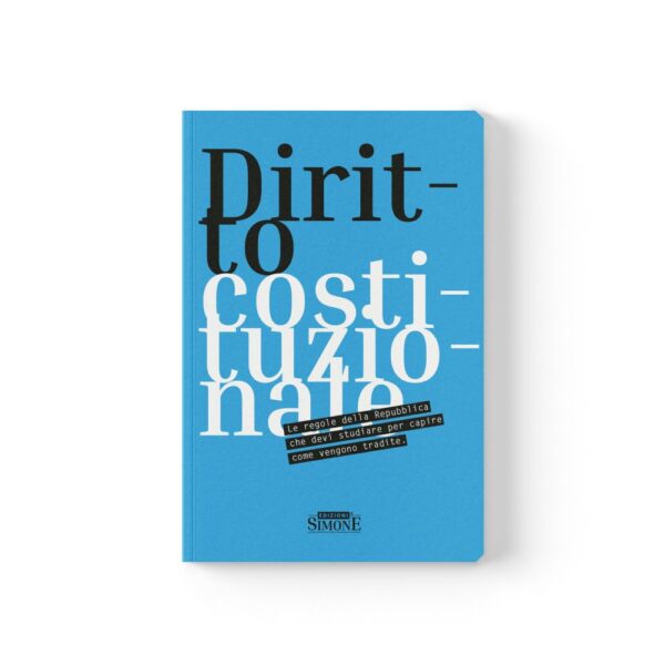 Quaderno a righe di Diritto Costituzionale
