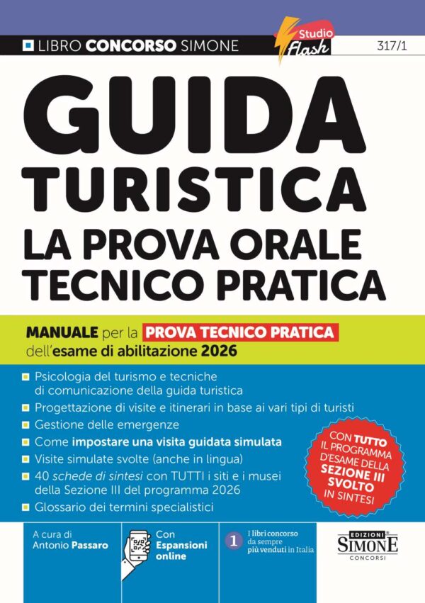 manuale per la prova orale tecnico pratica dell'esame per Guida Turistica 2026