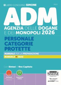 manuale Concorso ADM Agenzia Dogane Categorie Protette 2026