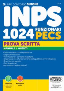 Concorso INPS 1024 Funzionari PECS - Prova scritta - 324/A