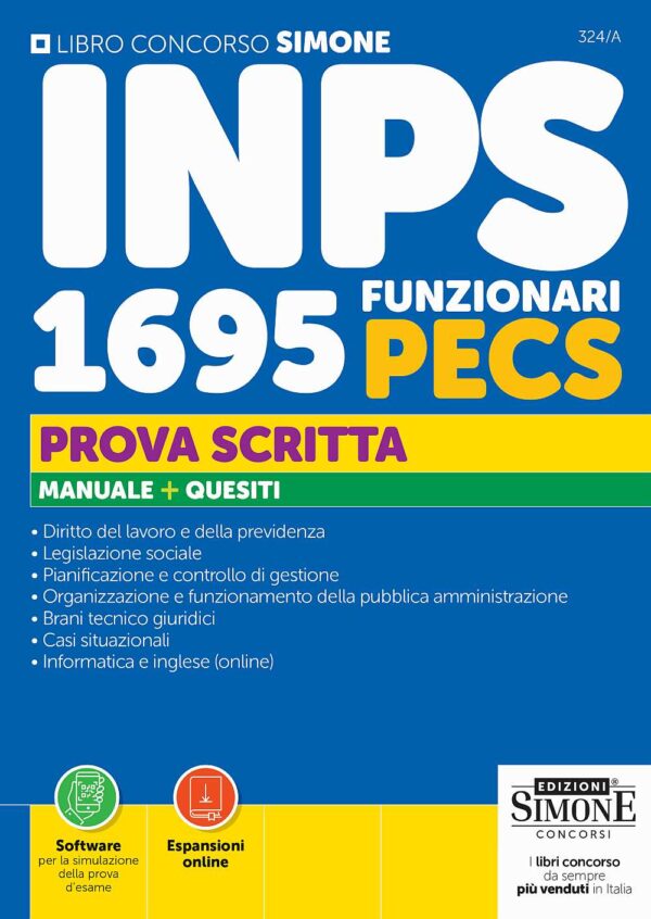 Manuale prova scritta concorso inps funzionari pecs