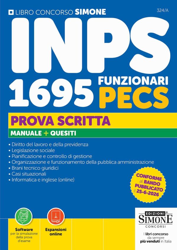 Manuale prova scritta concorso inps funzionari pecs