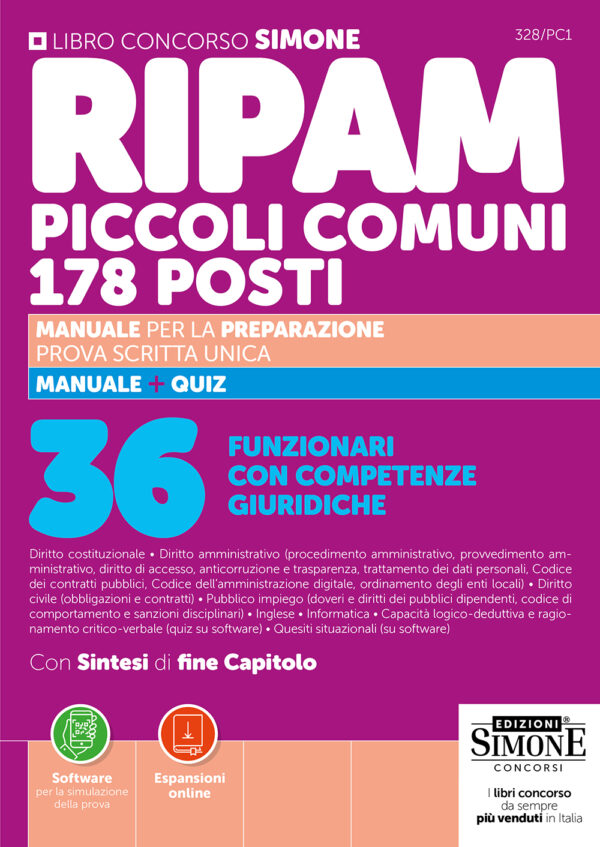 Concorso RIPAM Piccoli Comuni Funzionari competenze giuridiche