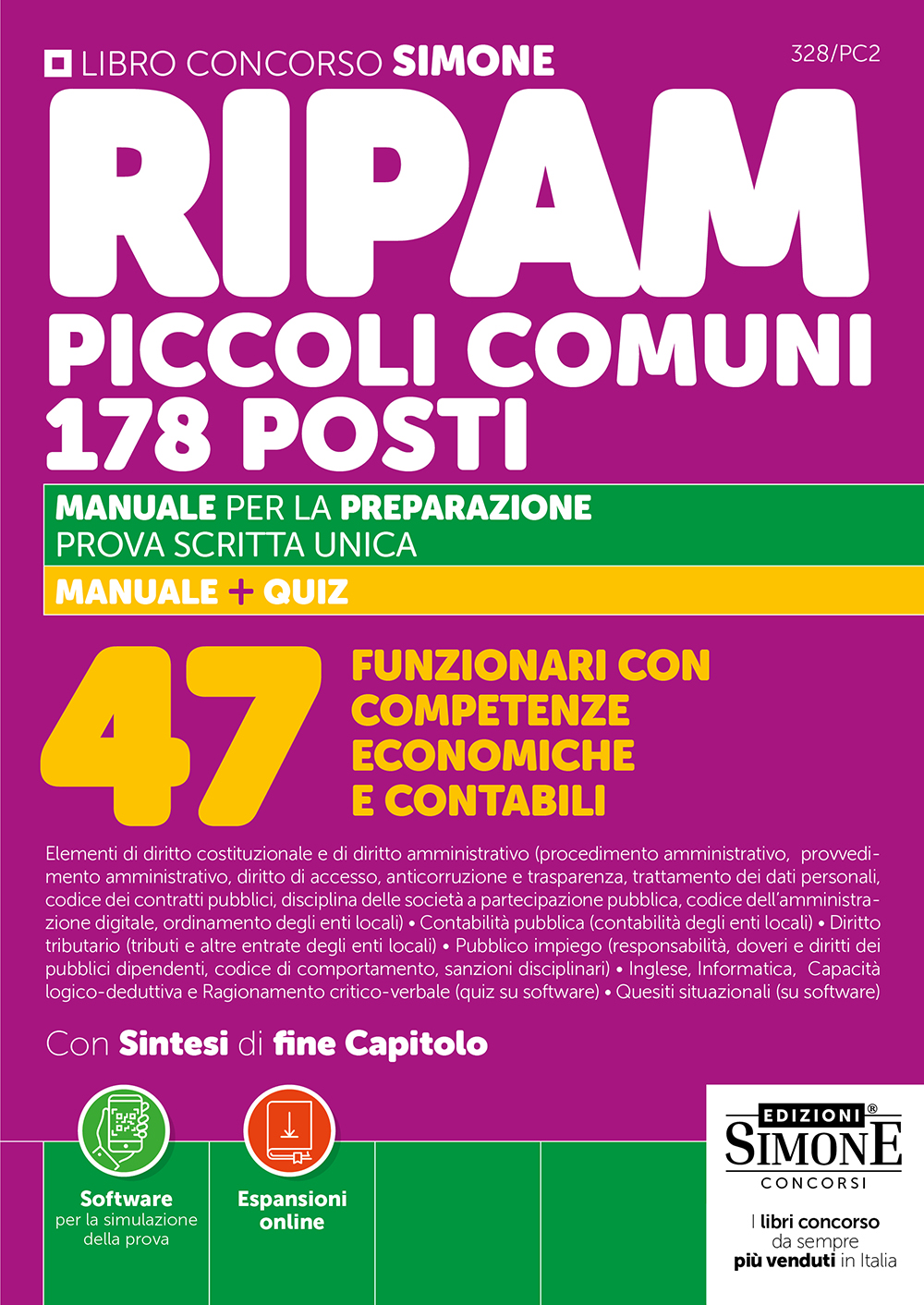 Manuale concorso ripam piccoli comuni funzionari contabili