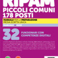 Concorso RIPAM Piccoli Comuni 178 posti - 32 Funzionari con competenze digitali - Manuale