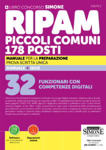 Concorso RIPAM Piccoli Comuni 178 posti - 32 Funzionari con competenze digitali - Manuale