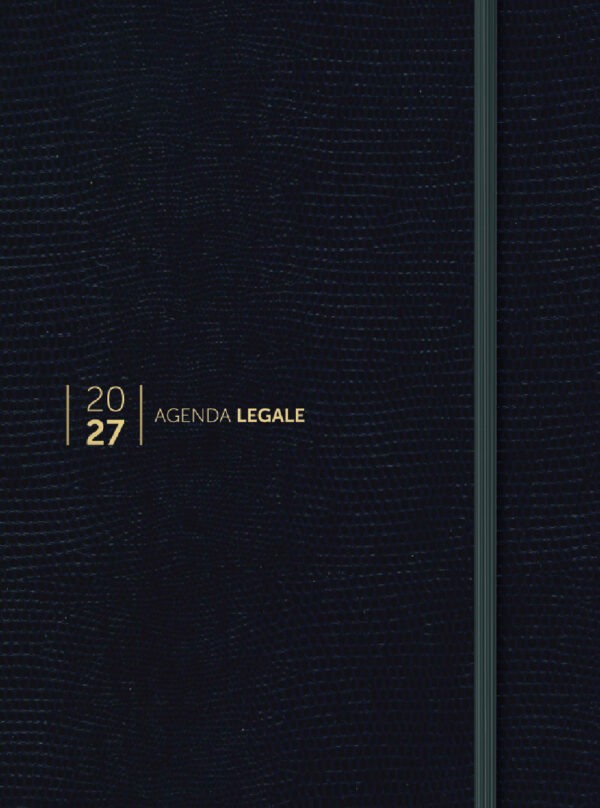 Agenda Legale Lizard Blu