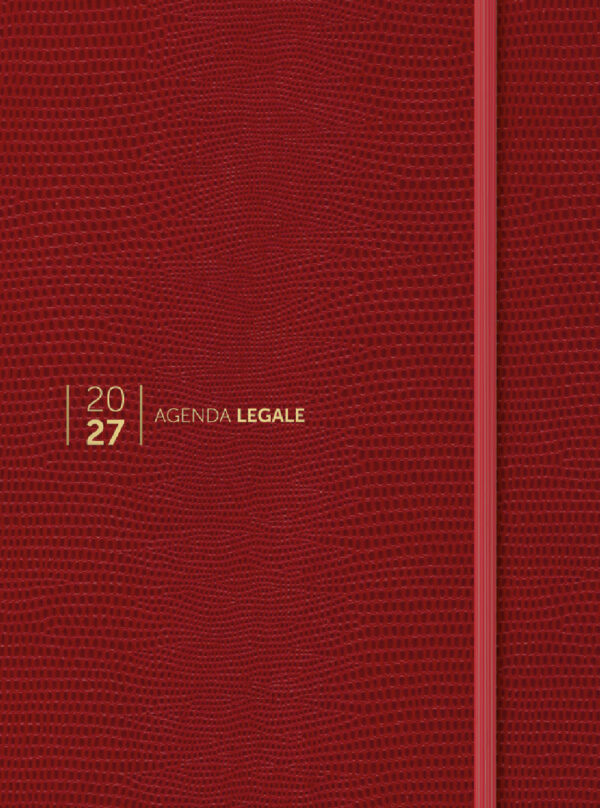 Agenda Legale Lizard Rossa