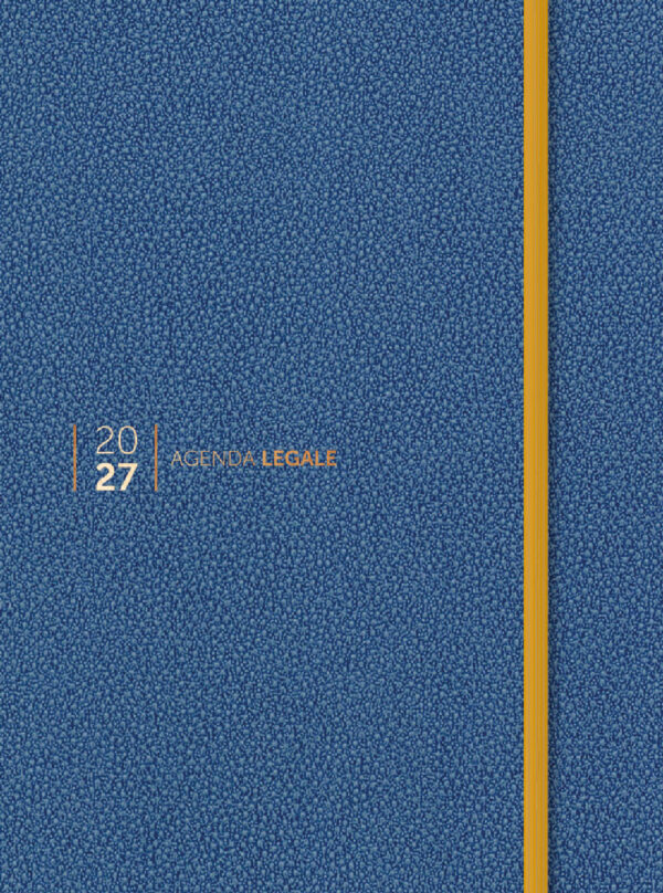 Agenda legale ostra blue
