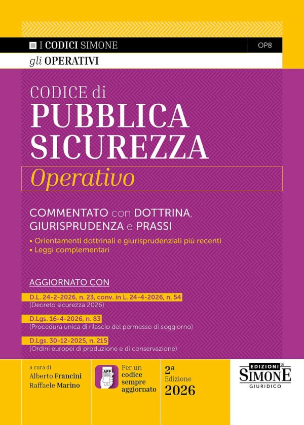 Codice di Pubblica Sicurezza Operativo