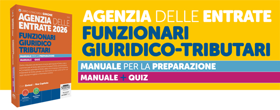 Manuale concorso funzionari tributari agenzia delle entrate