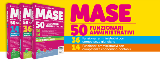 Libri concorso funzionari Ministero dell'Ambiente e della Sicurezza energetica (MASE)
