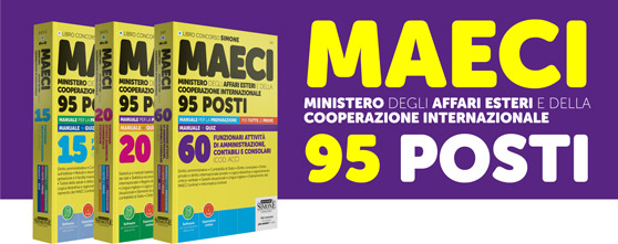 Libri concorso funzionari MAECI 2026
