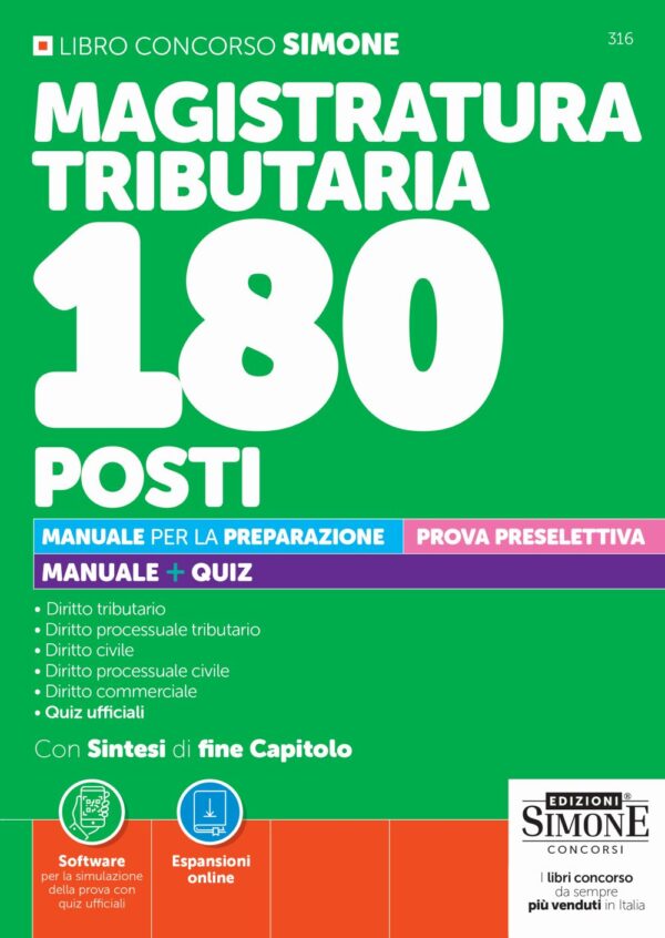Concorso Magistratura Tributaria 180 Posti