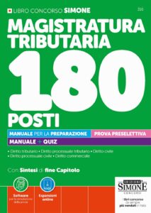 manuale prova preselettiva Concorso Magistratura Tributaria