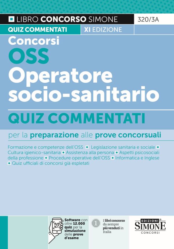 Concorsi OSS e OSSS Operatore Socio-Sanitario - Teoria e Quiz