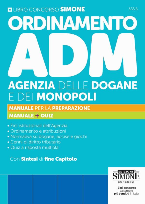 Ordinamento Agenzia delle Dogane e dei Monopoli