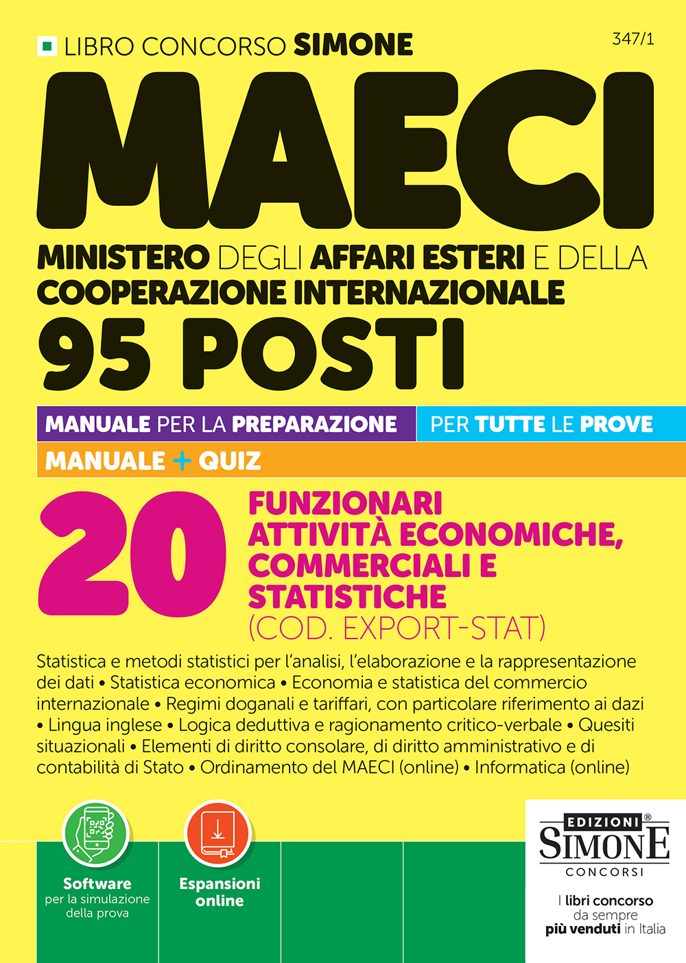 manuale concorso maeci funzionari attività economiche