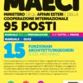 Concorso MAECI 95 Posti – 15 Funzionari Architetti/Ingegneri (COD. ARCH/ING)