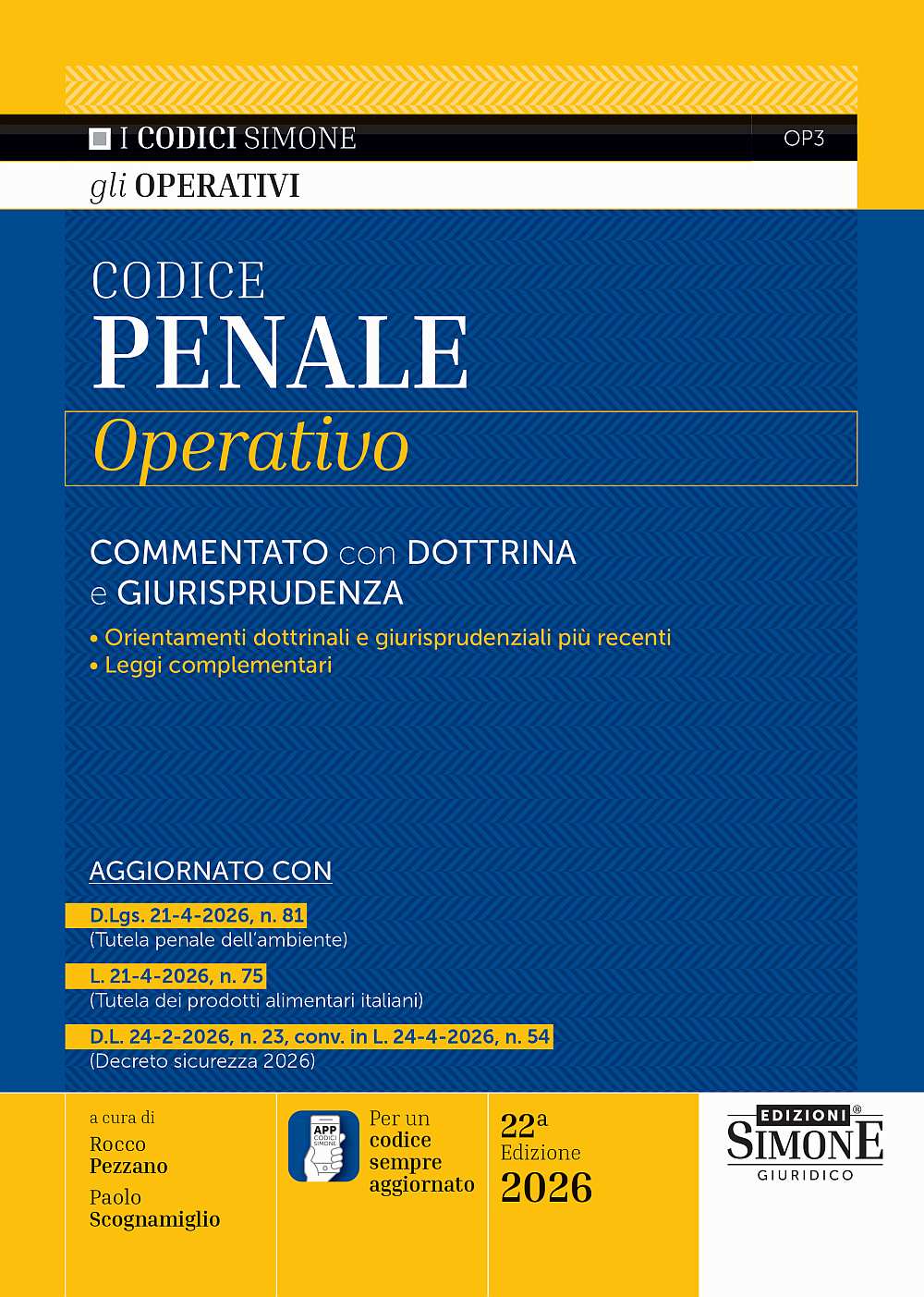 Codice Penale Operativo Codice Penale Operativo