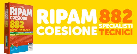 Ripam Coesione 882 Specialisti tecnici