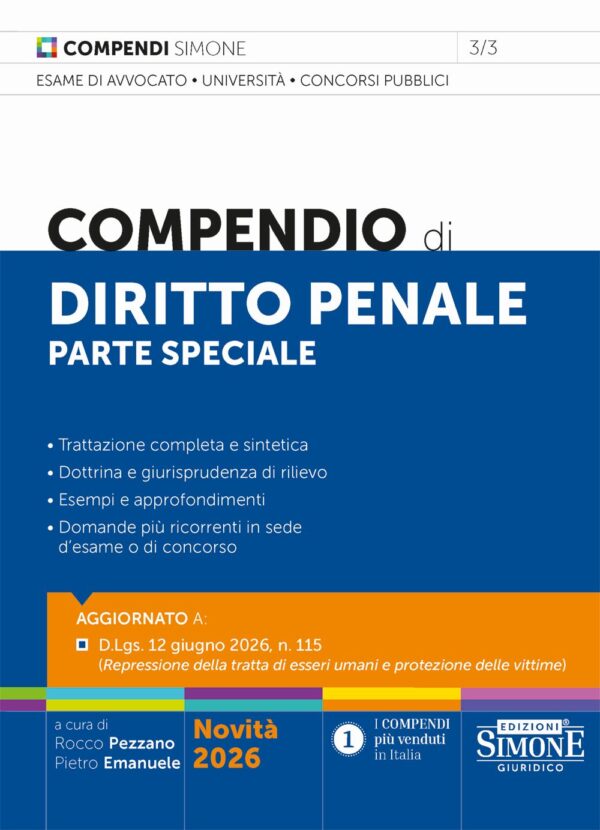 Compendio di Diritto Penale - Parte speciale