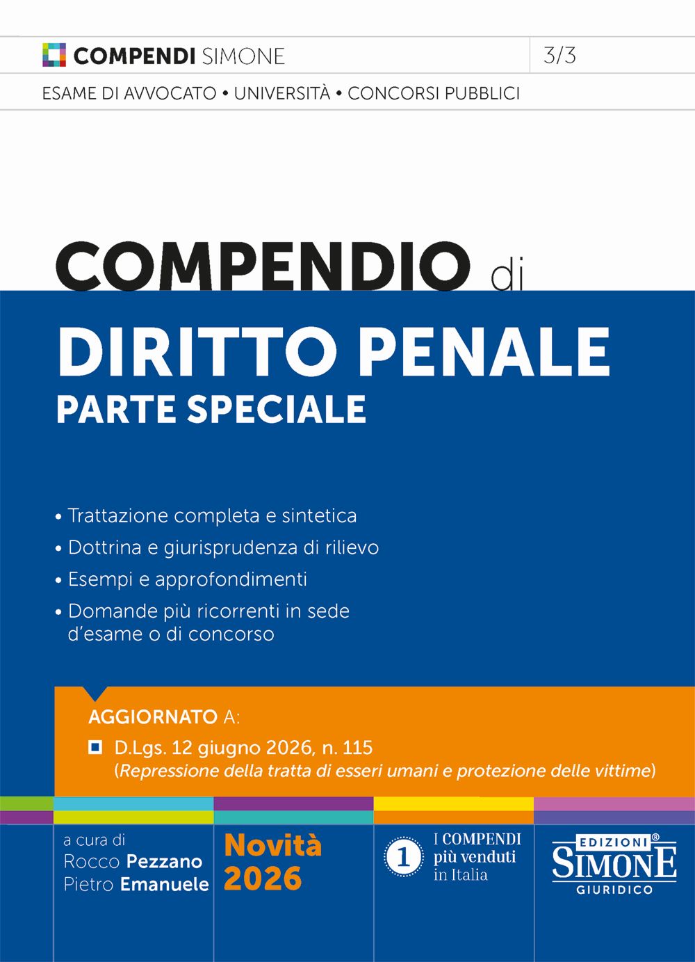 Compendio di Diritto Penale - Parte speciale Compendio di Diritto Penale - Parte speciale